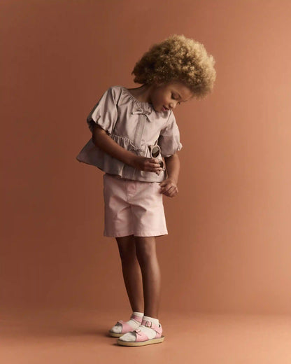 Toddler Girl Bermuda Shorts - Light Pink