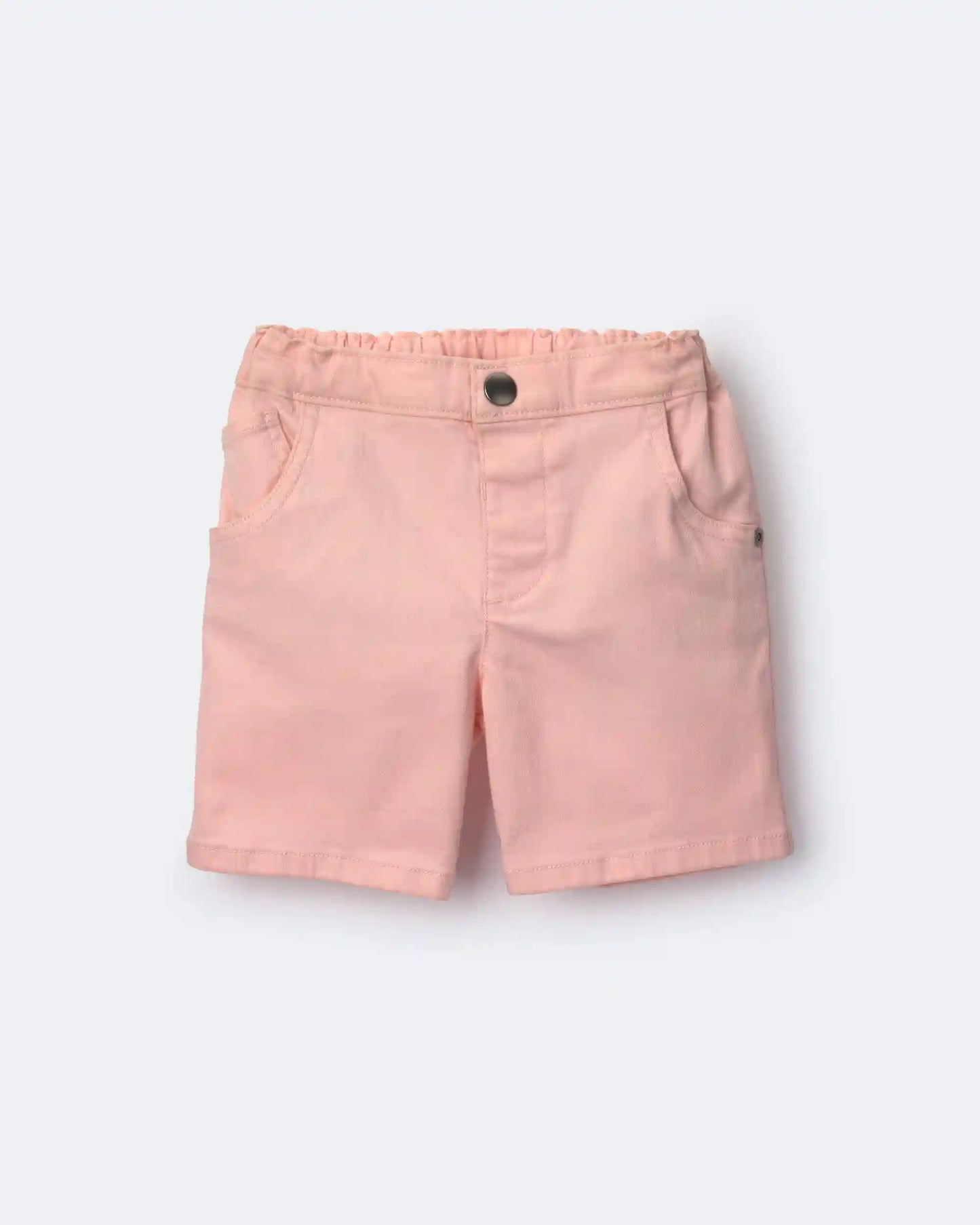 Toddler Girl Bermuda Shorts - Light Pink