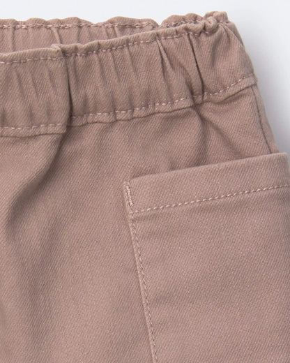 Toddler Girl Mom Shorts - Mauve