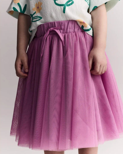 Toddler Girl Avenue Twirl™ Midi Skirt with Tulle - Purple