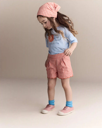 Toddler Pasta Relaxed Graphic Tee - Blue