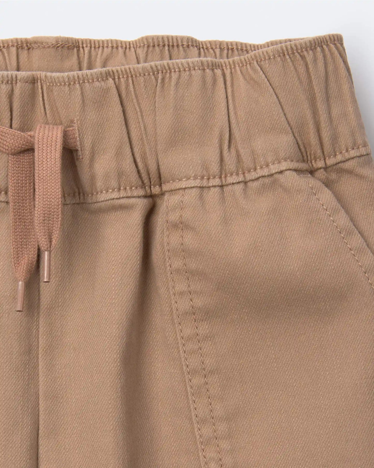 Toddler Boy Standard Shorts with Pockets - Khaki