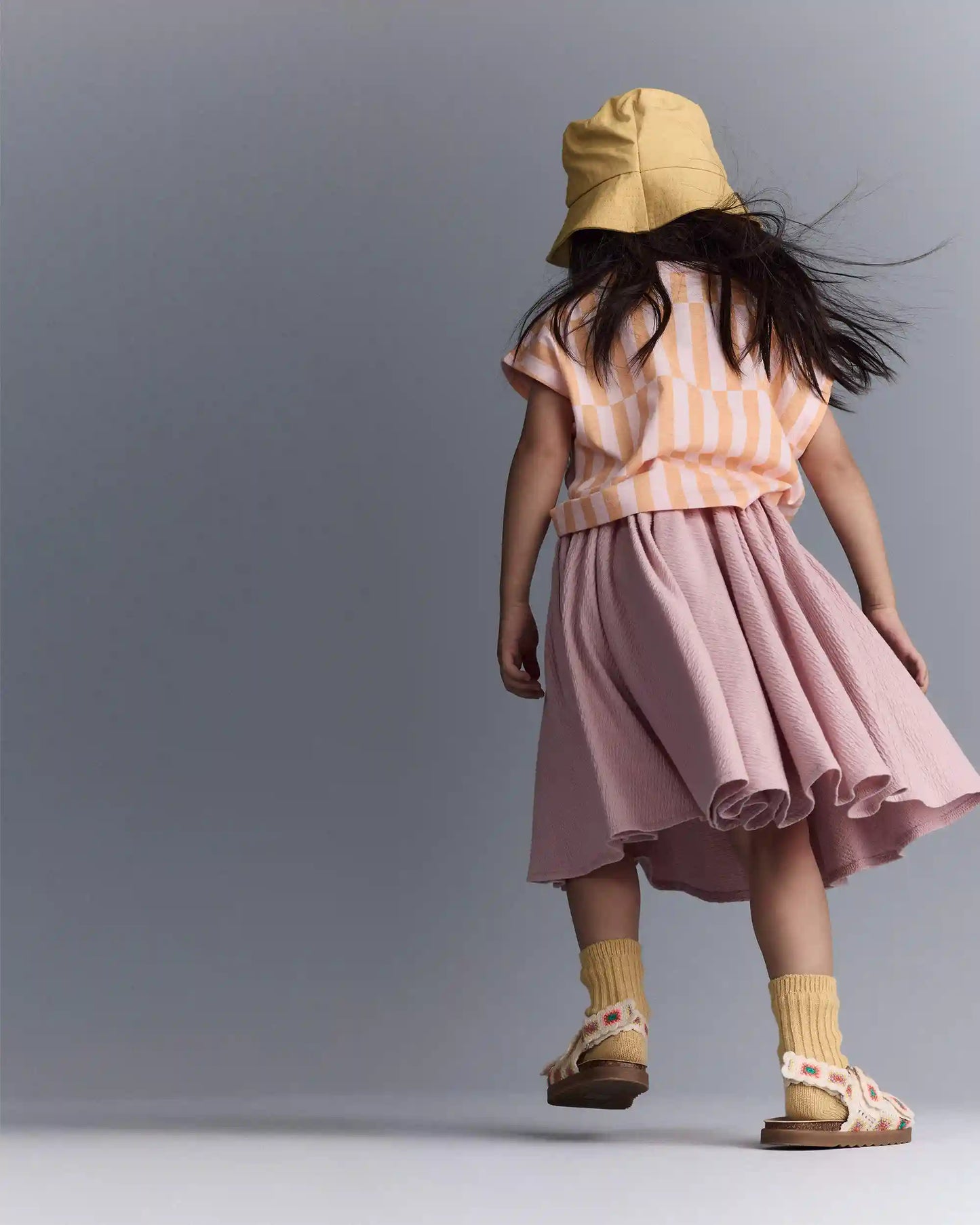 Toddler Girl Avenue Twirl™ Midi Skirt - Light Pink
