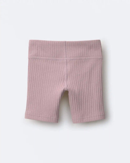 Toddler Girl Brooklyn Bike Shorts - Mauve