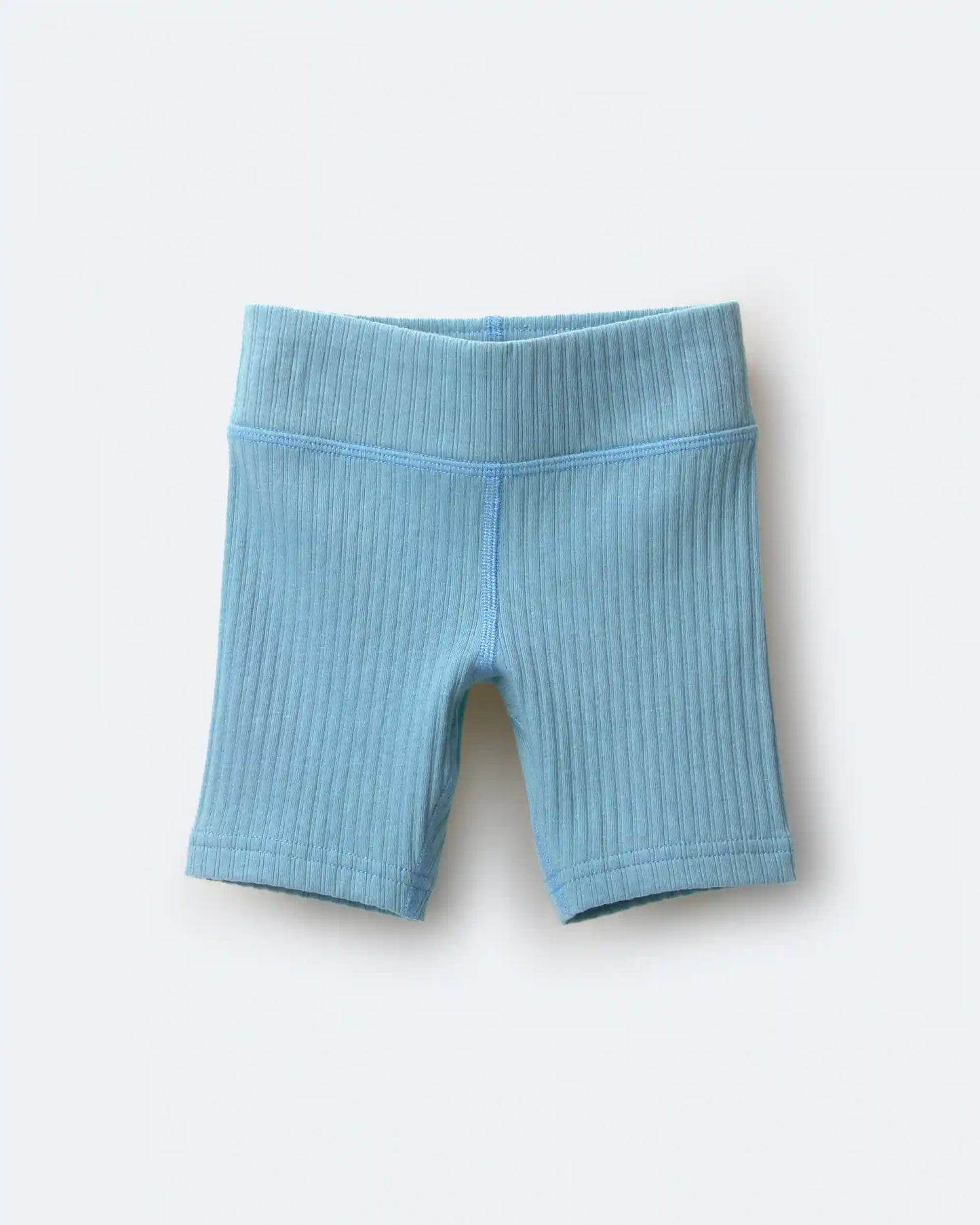 Toddler Girl Brooklyn Bike Shorts - Pale Blue