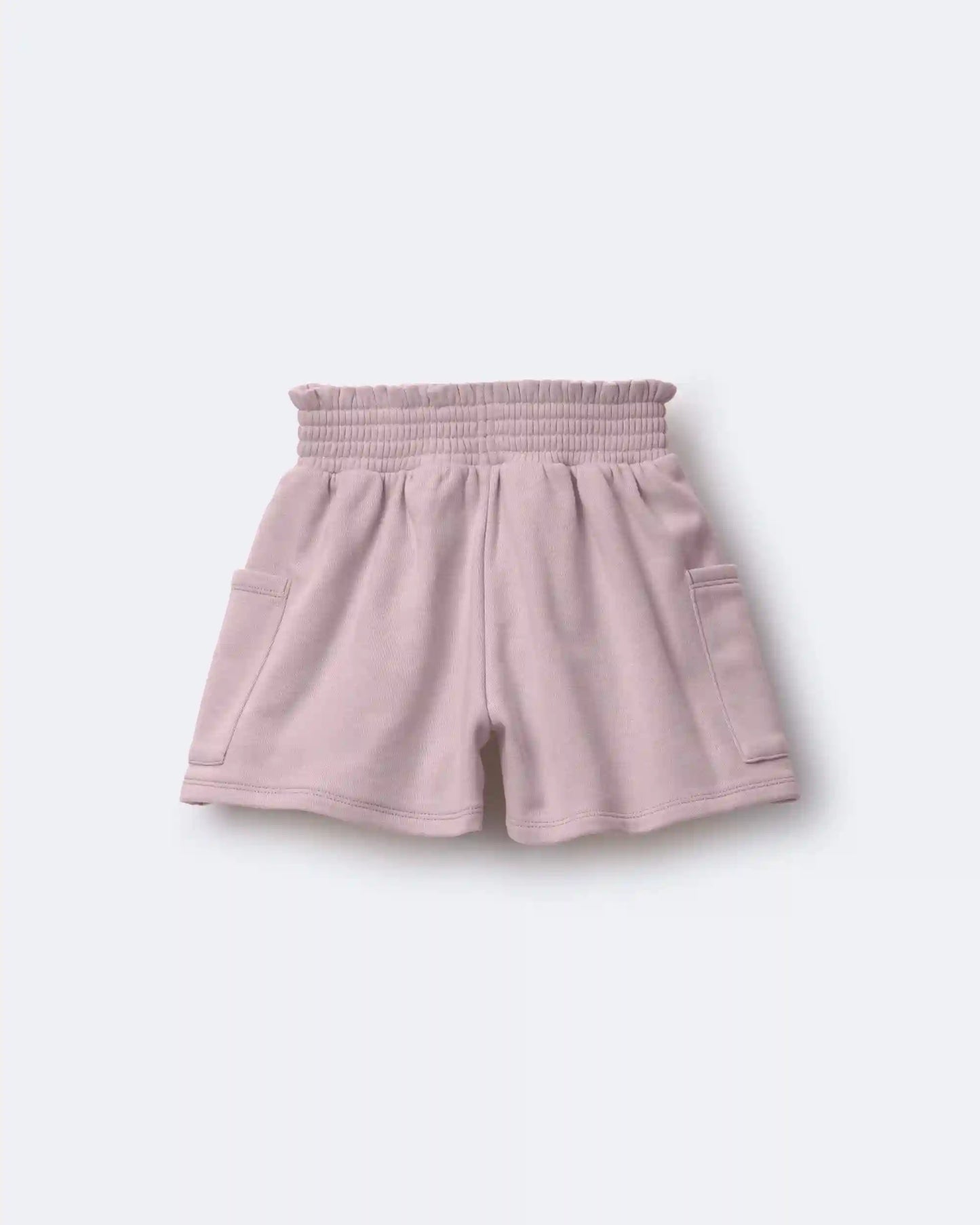 Toddler Girl Swing Shorts with Pockets - Rose