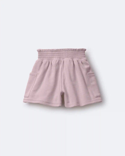 Toddler Girl Swing Shorts with Pockets - Rose