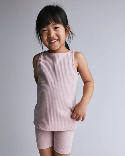 Toddler Girl Ribbed Playtime Tank Top - Light Pink