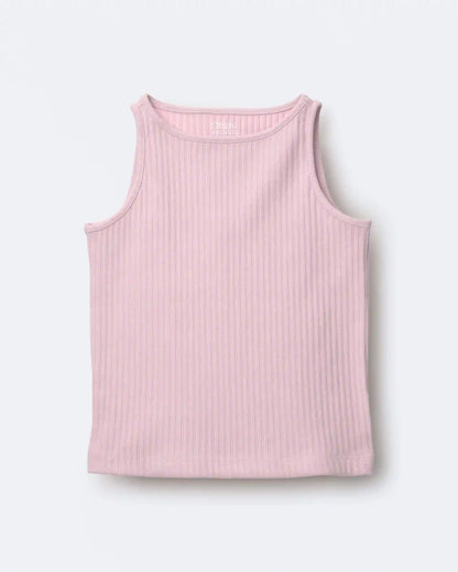 Toddler Girl Ribbed Playtime Tank Top - Light Pink
