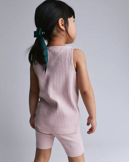 Toddler Girl Brooklyn Bike Shorts - Light Pink