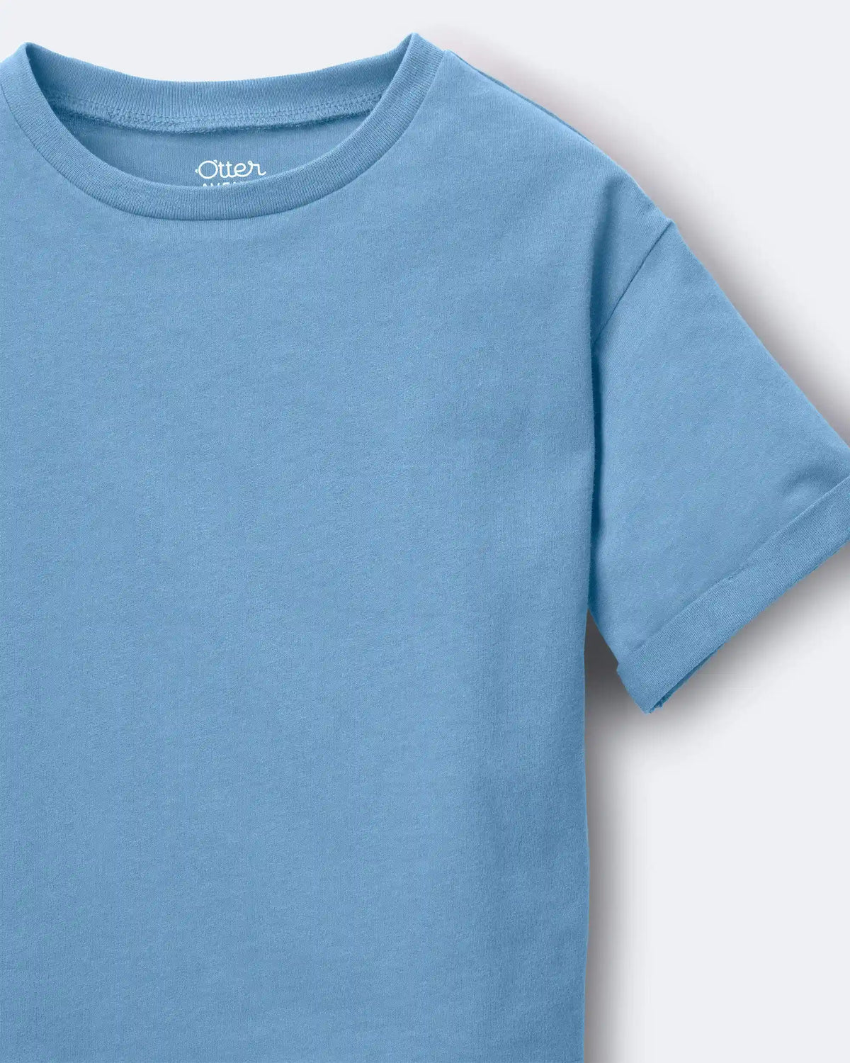 Toddler Rolled Cuff Tee - Blue