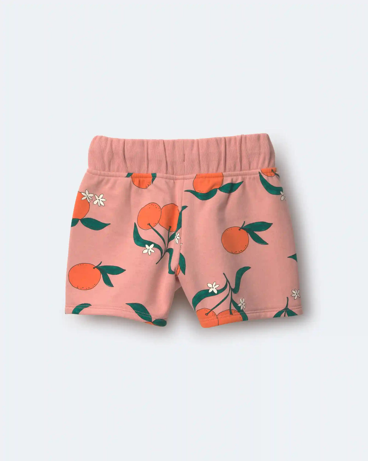 Toddler City Park™ Shorts in Clementine Grove Print - Light Pink
