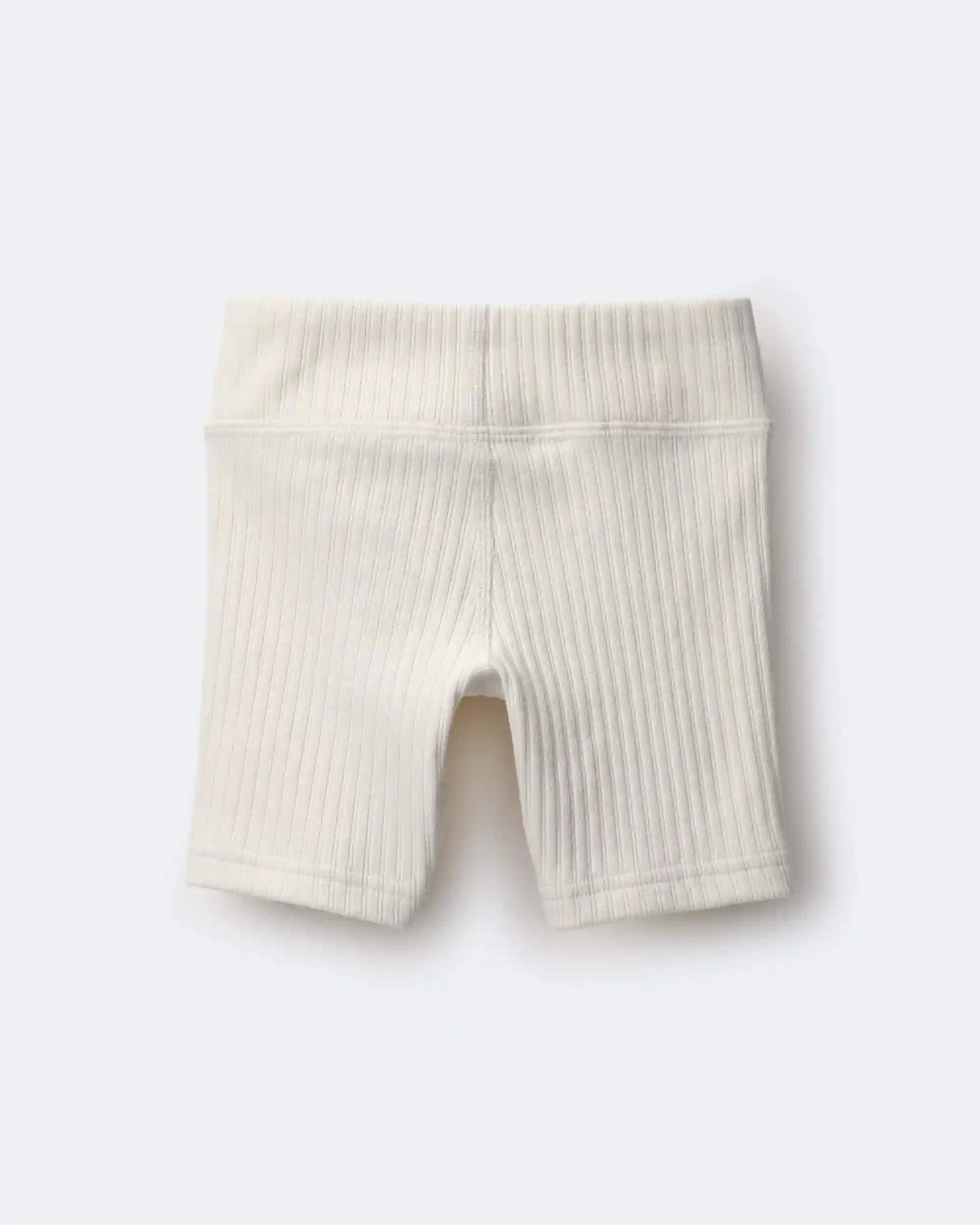 Toddler Girl Brooklyn Bike Shorts - Cream