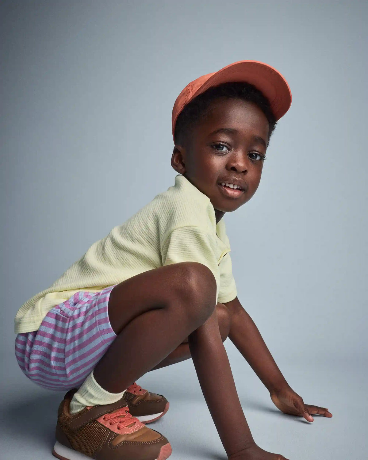 Toddler Boy Henley Tee with Pocket - Yellow