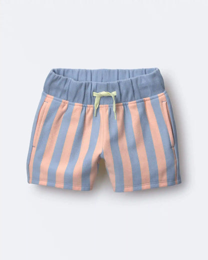 Toddler City Park™ Short in Stripes - Blue/Pink