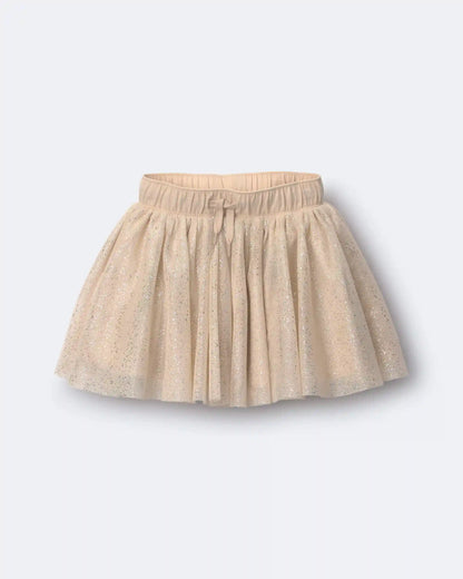 Toddler Girl Avenue Twirl™ Sparkly Mini Skirt - Cream