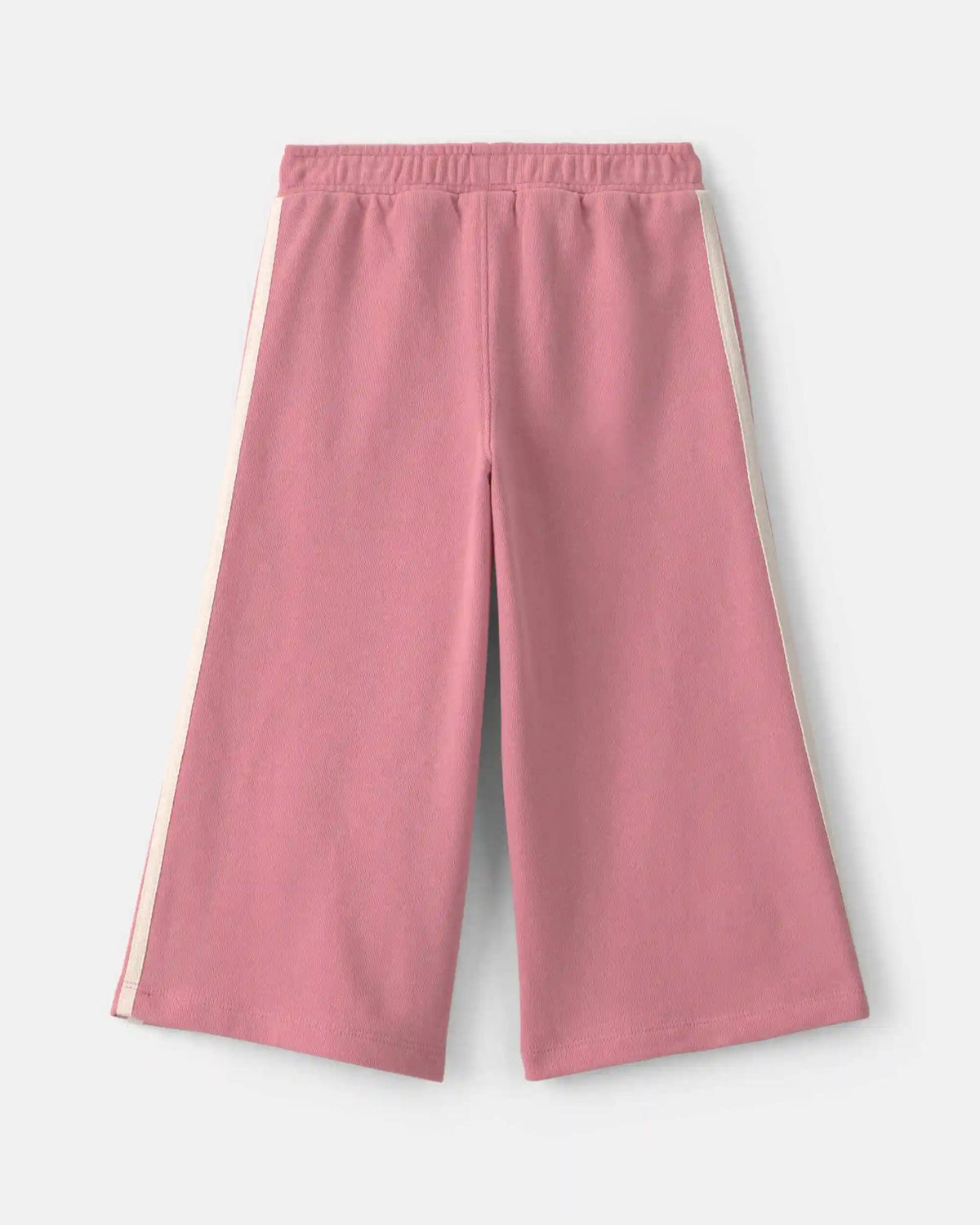 Toddler Girl French Terry Wide-Leg Pants - Pink