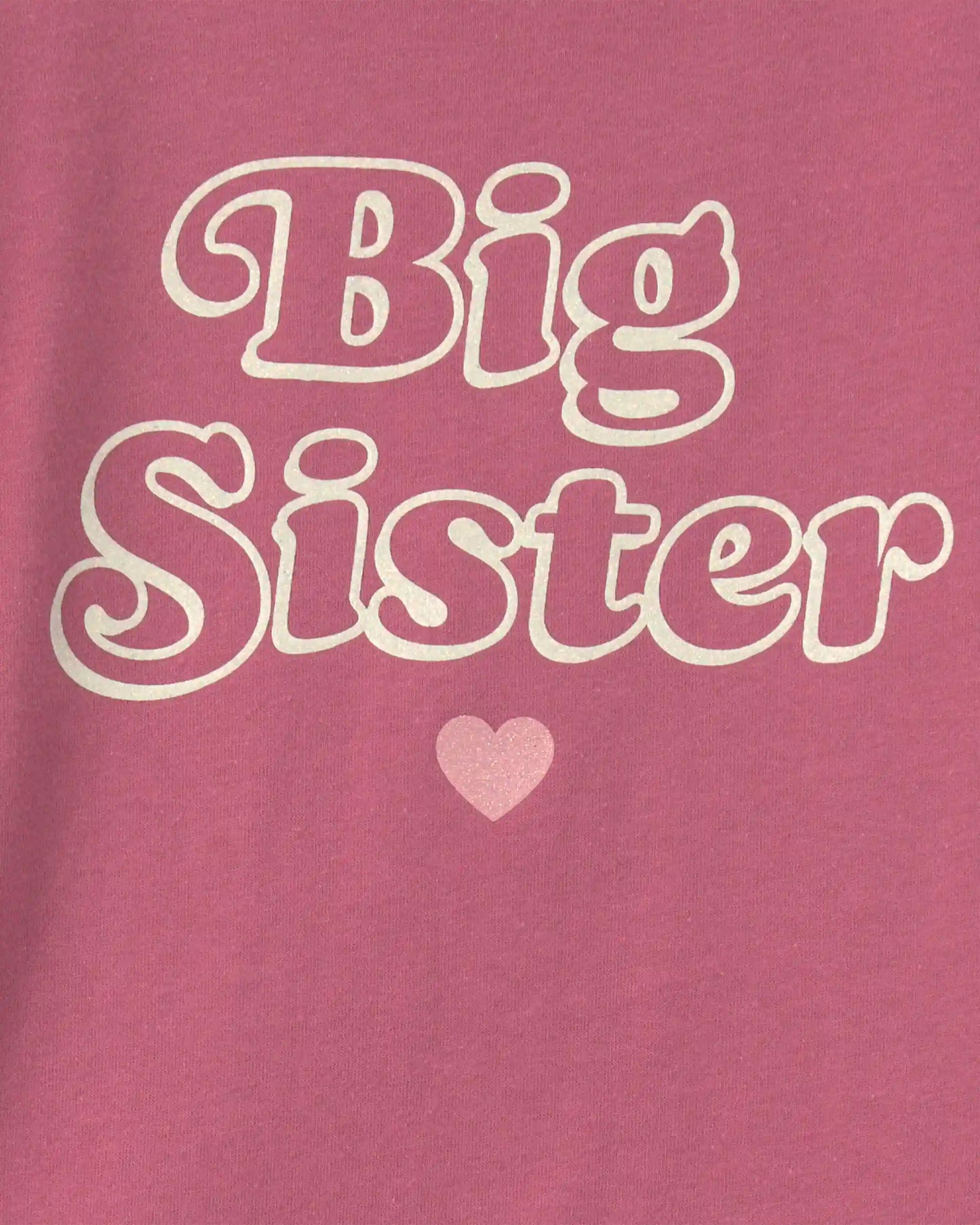 Toddler Girl 'Big Sister' Long-Sleeve Graphic Tee - Pink