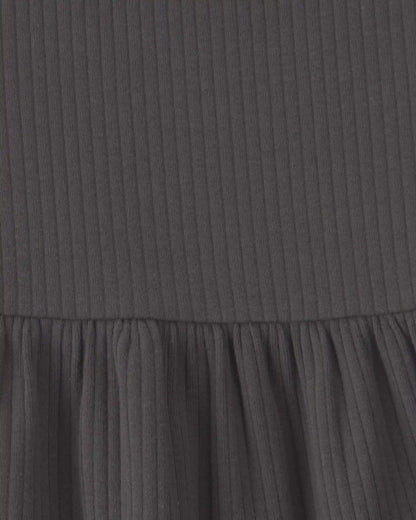 Toddler Girl Long-Sleeve Top - Black