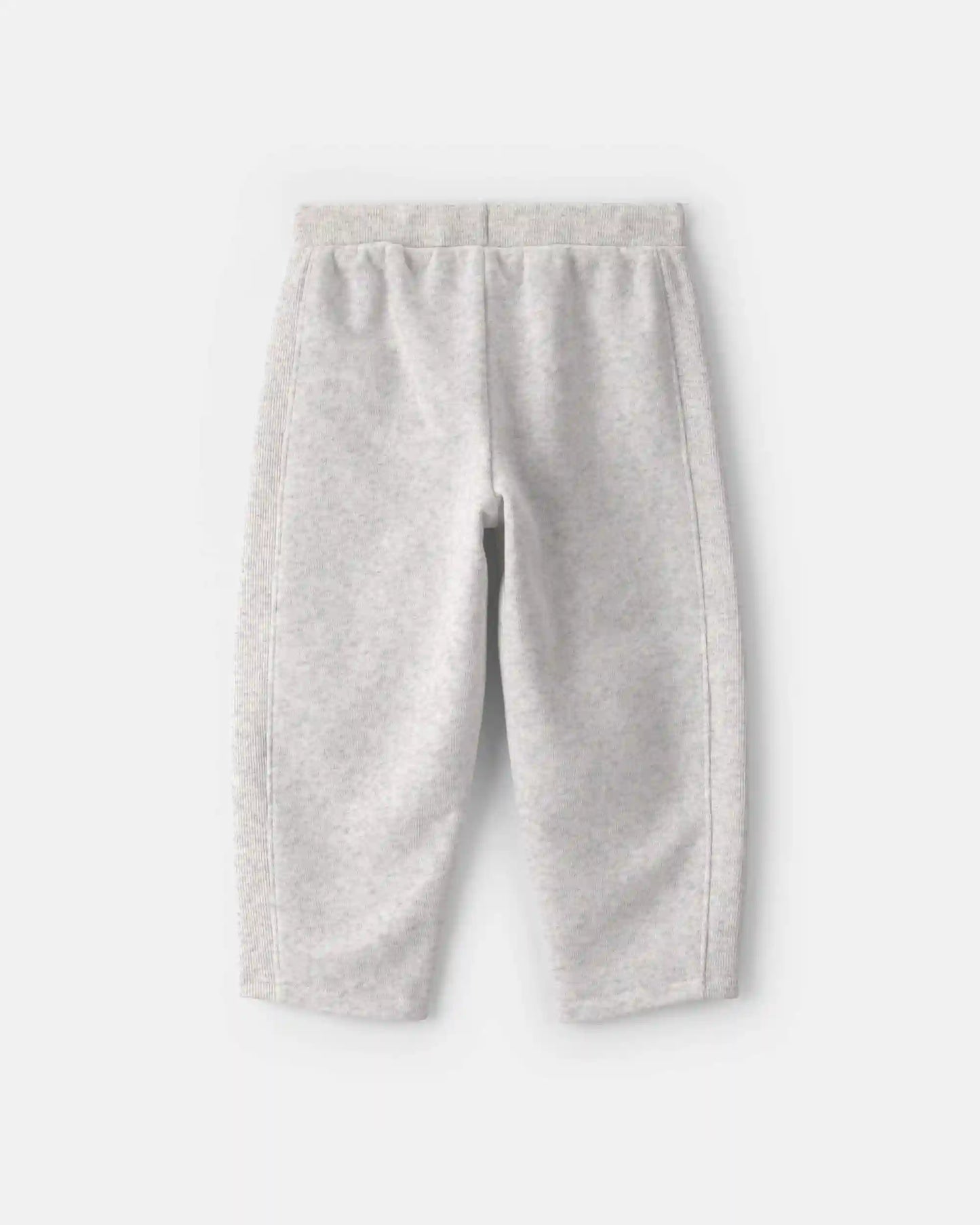 Toddler Girl Fleece Joggers - Grey