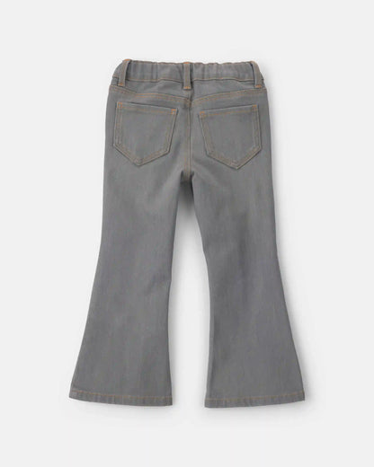 Toddler Girl Diamond Denim Straight Jeans - Dark Wash