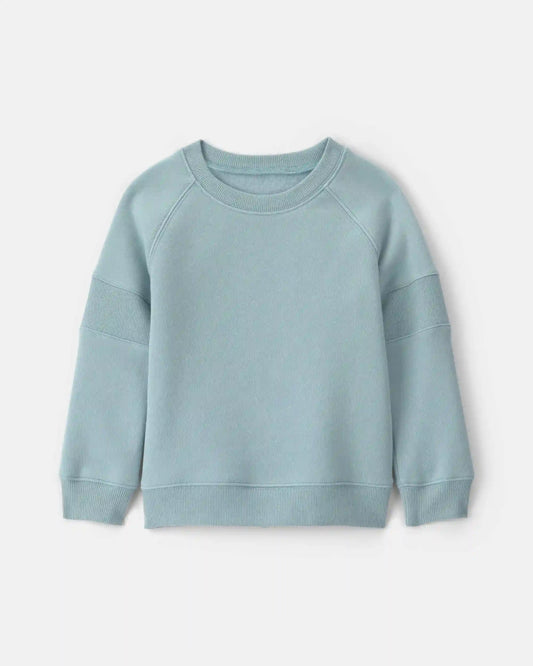 Toddler Boy Fleece Pullover Sweatshirt - Blue