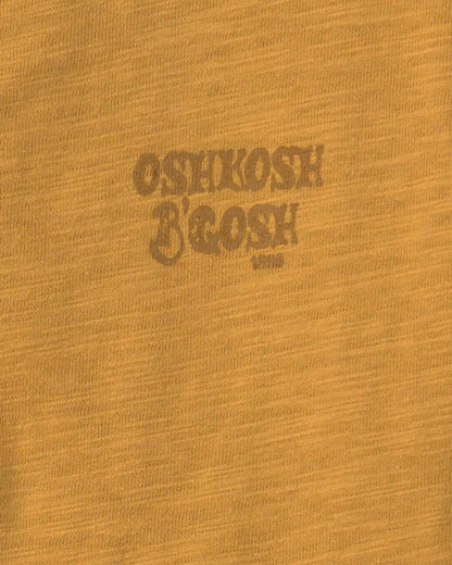 Toddler Boy Long-Sleeve Henley T-Shirt - Yellow