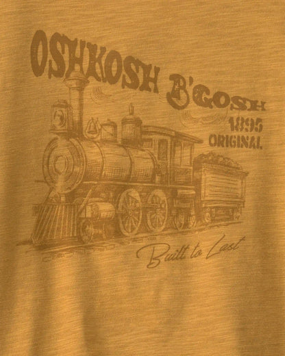 Toddler Boy Long-Sleeve Henley T-Shirt - Yellow