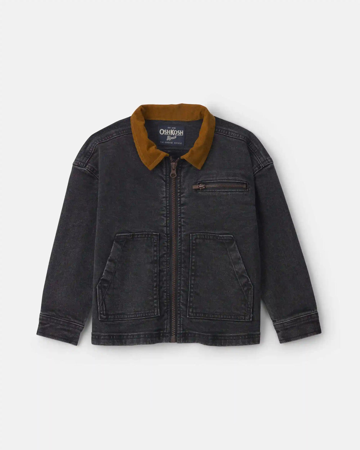 Toddler Boy Utility Barn Jacket - Black