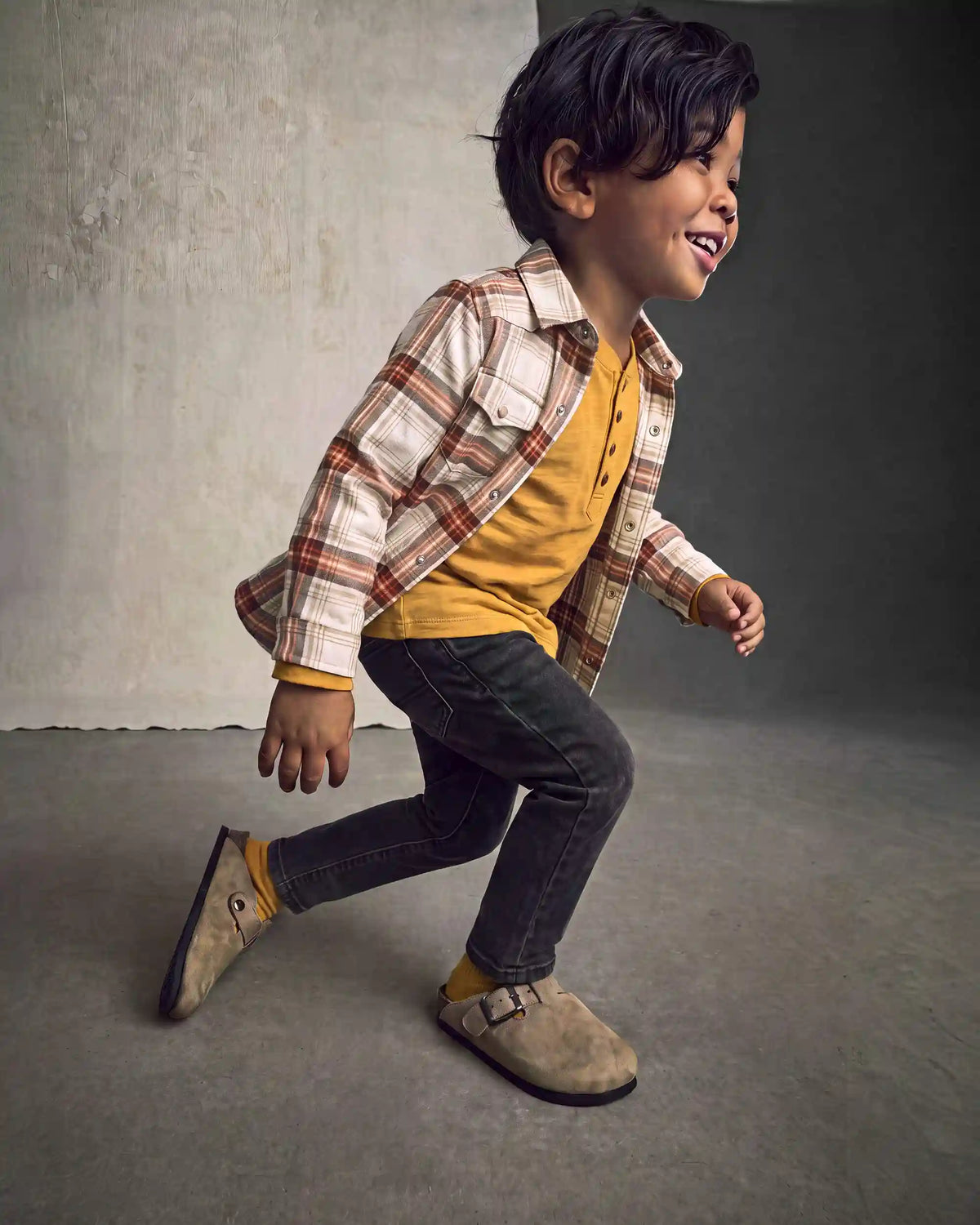 Toddler Boy Western Jeans - Black