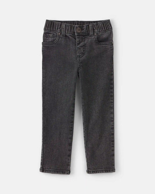 Toddler Boy Western Jeans - Black