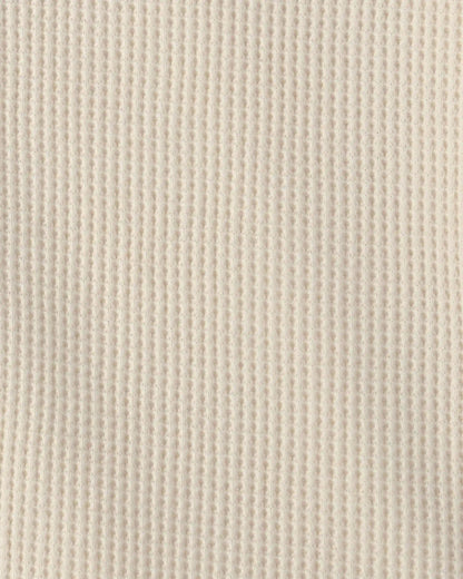 Toddler Boy Thermal Long-Sleeve Button-Down Shirt - Cream