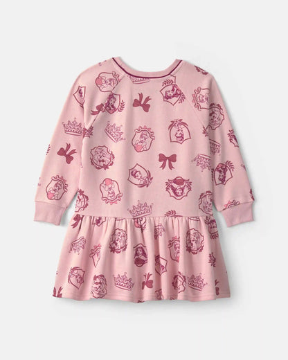 Toddler Girl Disney© Princess Long-Sleeve Dress - Pink