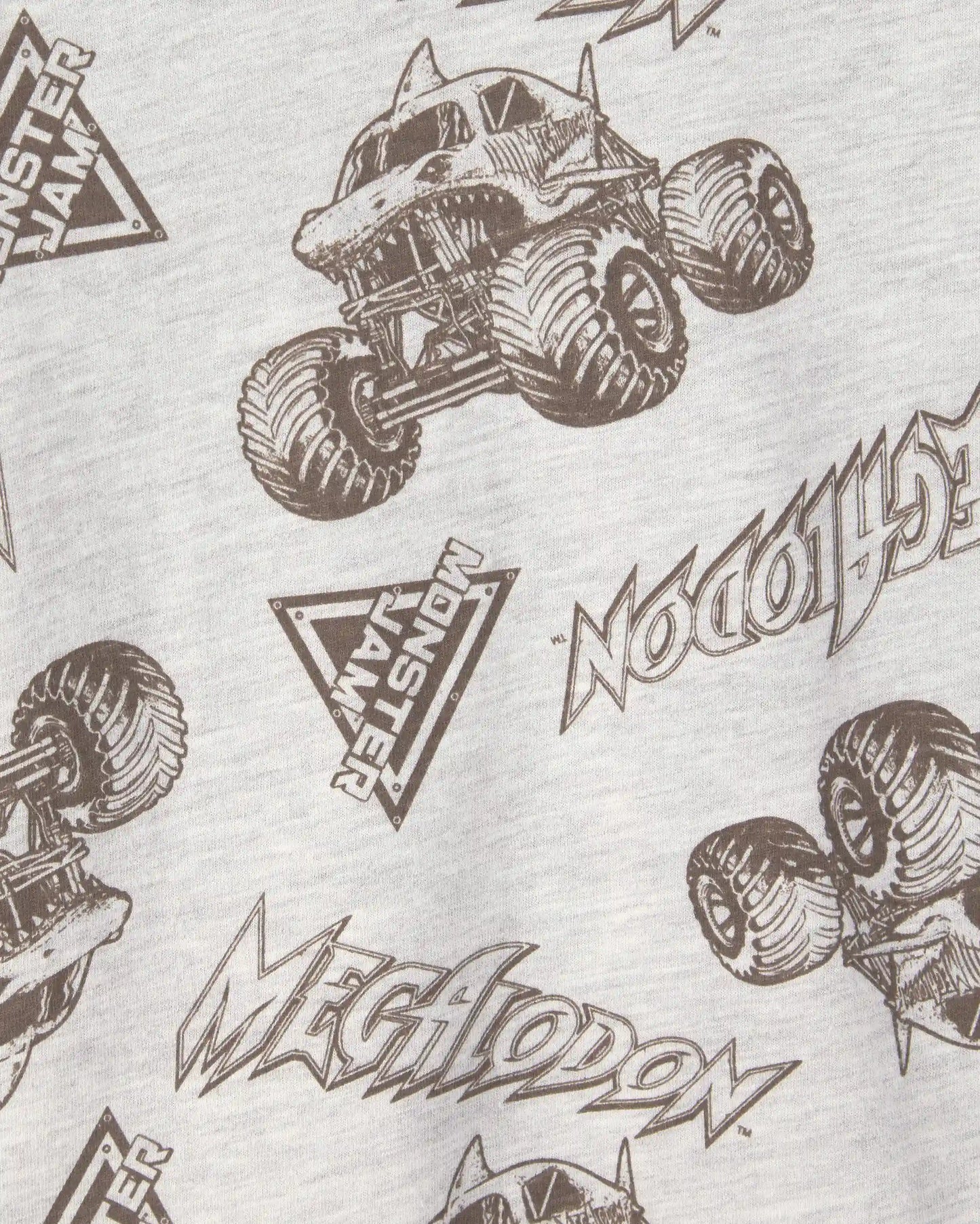 Toddler Boy 3-Pack Monster Jam Long-Sleeve Multipack Tops