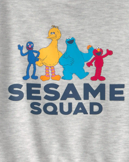 Toddler Boy 2-Piece Sesame Street™ Long-Sleeve Hoodie & Pant Set - Grey