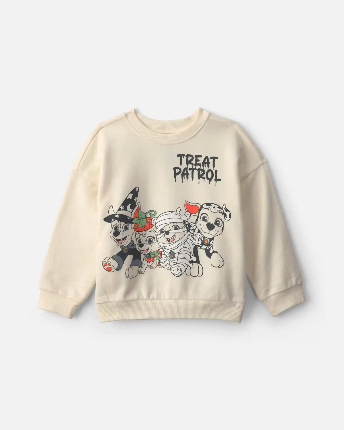 Toddler Girl PAW Patrol® Halloween Fleece Pullover Sweatshirt - Cream