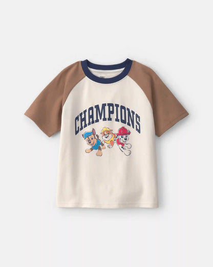 Toddler Boy PAW Patrol® Graphic Tee - Brown/Cream