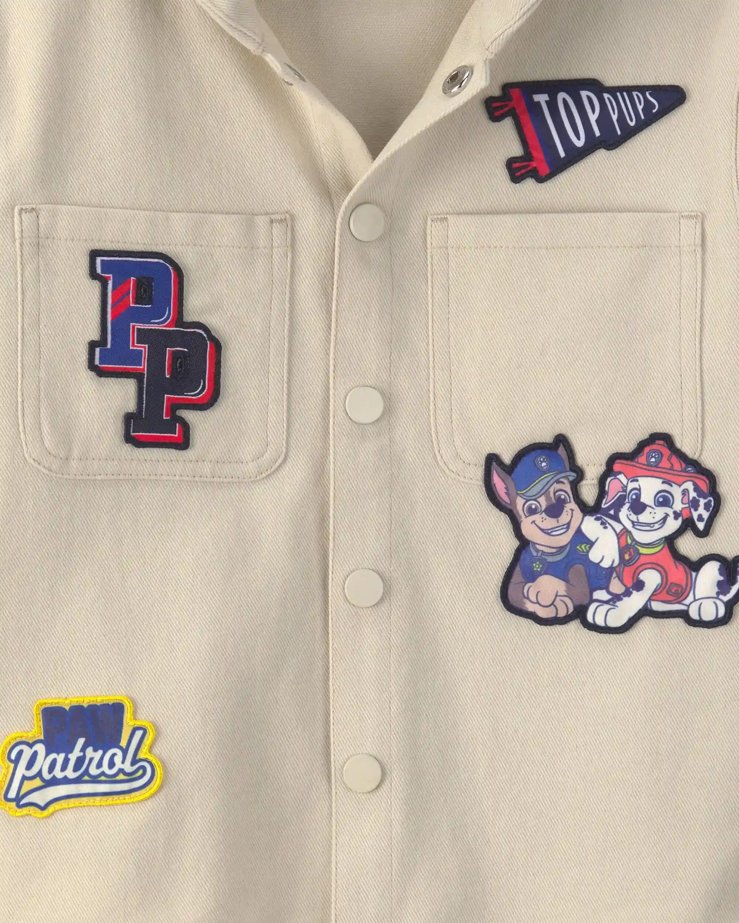 Toddler PAW Patrol®' Button-Up Hoodie - Khaki
