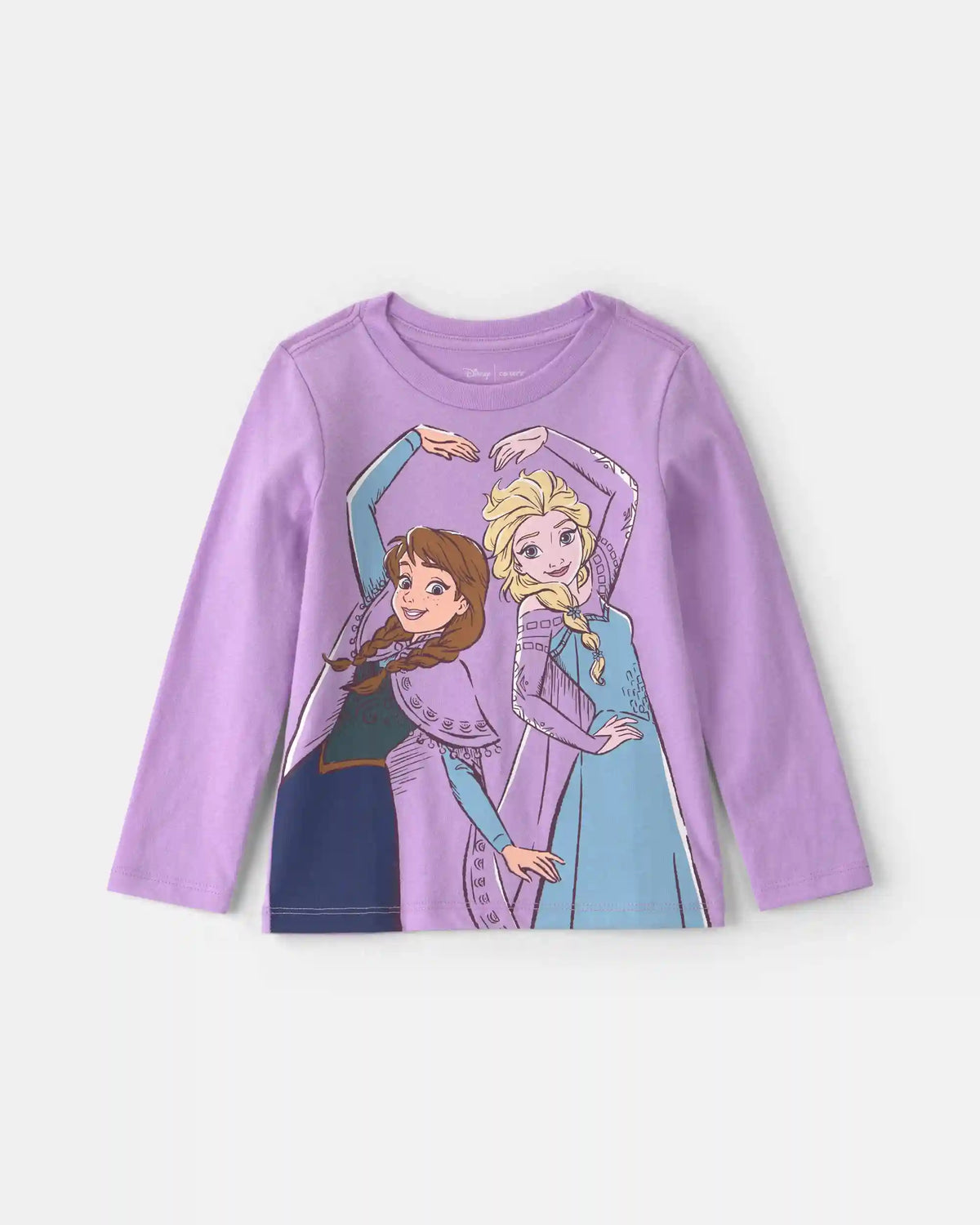 Toddler Girl Disney© Frozen Long-Sleeve Graphic Tee - Purple