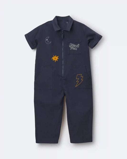Toddler 'Great Fun' Day Out™ Jumpsuit - Navy