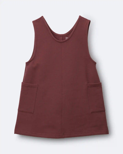 Toddler Girl Otter Pocket Jumper - Burgundy