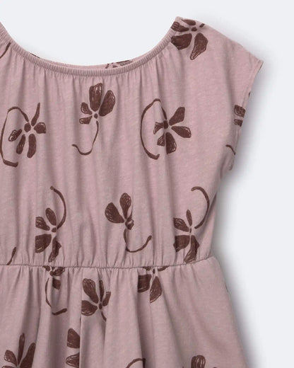 Toddler Girl Avenue Twirl™ Dress in Floral Print - Mauve