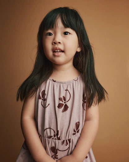 Toddler Girl Avenue Twirl™ Dress in Floral Print - Mauve