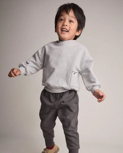Toddler 'It Wasn't Me!' Otter Sweatshirt™ with Pockets - Heather Grey