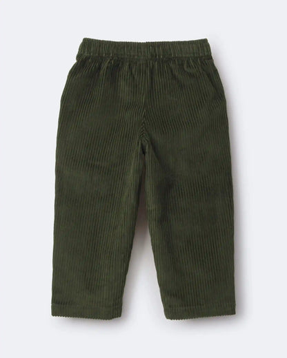 Toddler Boy Pocket Pants - Olive