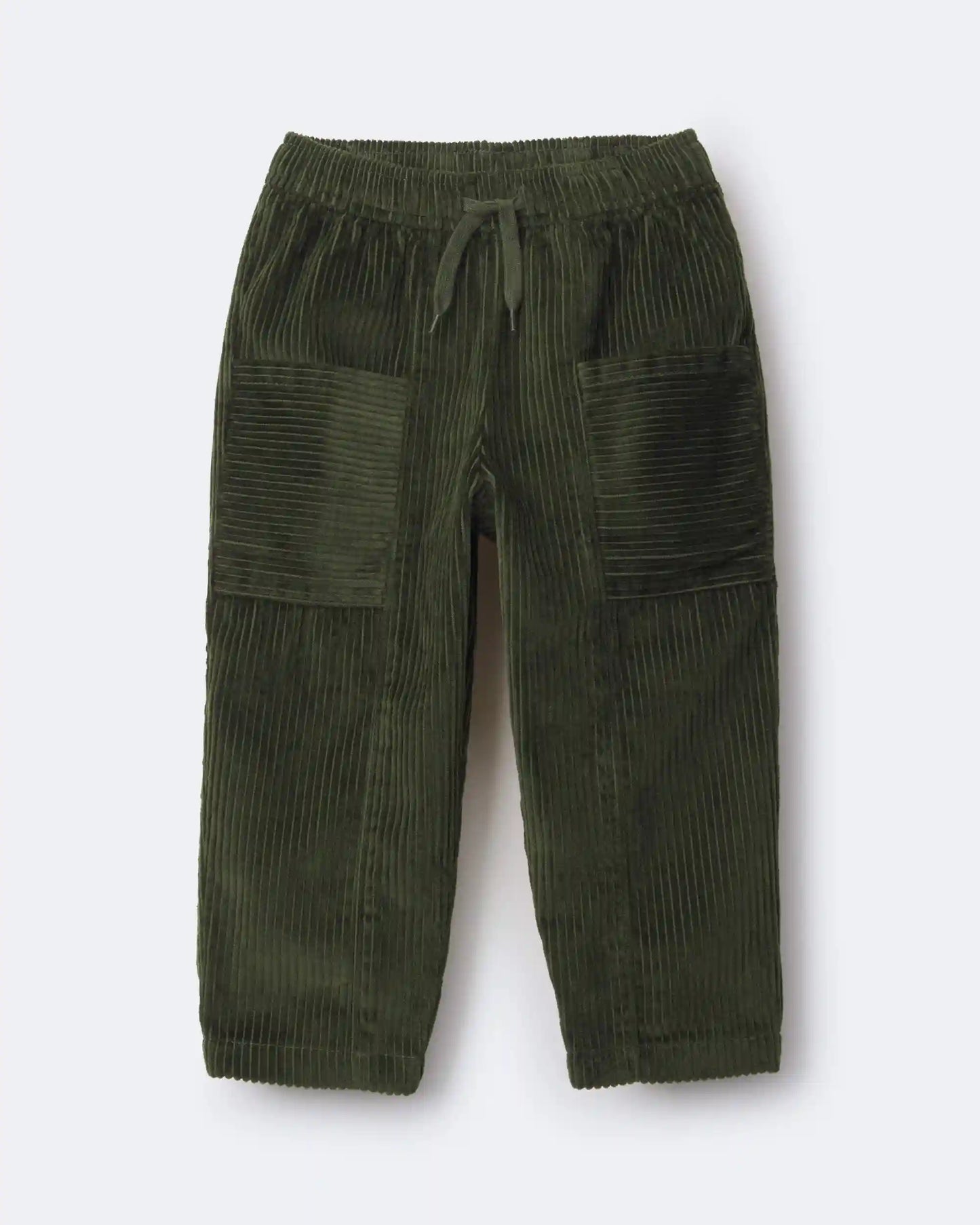 Toddler Boy Pocket Pants - Olive
