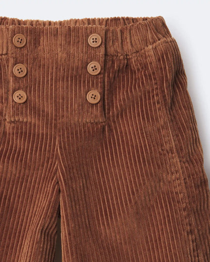 Toddler Girl Urban Corduroy Wide-Leg Pant - Brown