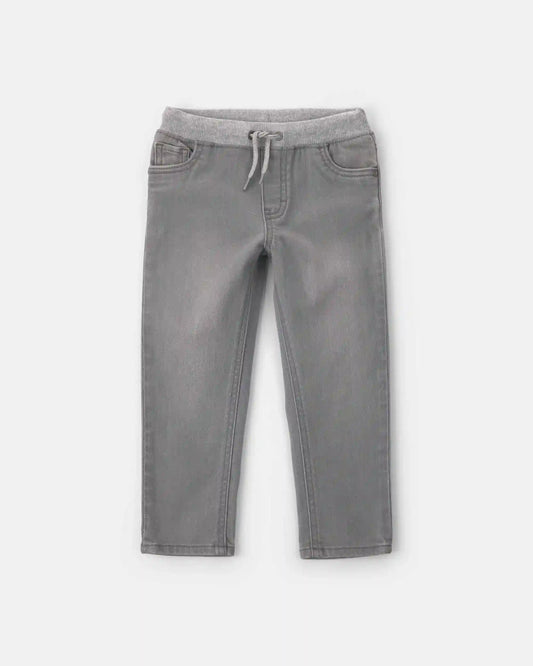 Toddler Boy Denim Relaxed Jeans - Grey