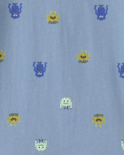 Toddler Boy Monster Long-Sleeve T-Shirt - Blue