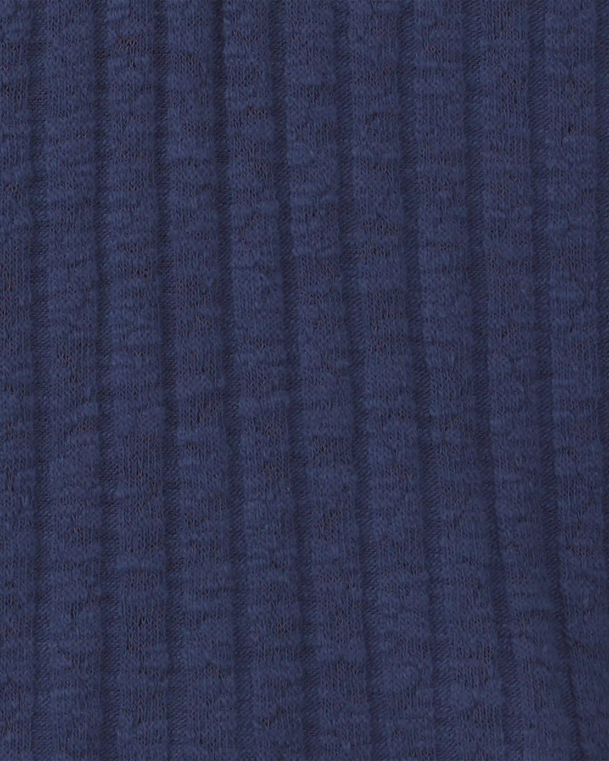 Toddler Girl Ribbed Long-Sleeve Henley T-Shirt - Navy Blue